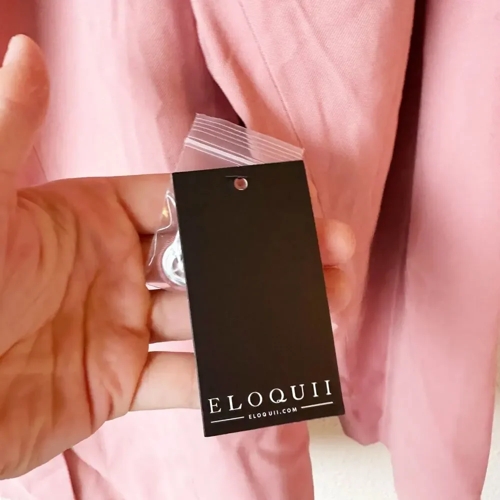 NWT Eloquii Pink Double Breasted Blazer Women's sz 18/20 - Picture 5 of 9